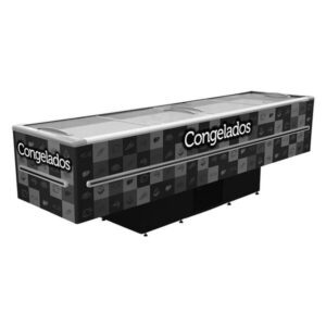 Expositor Ilha 3 Metros 820L Dupla Ação ICED820 220v - Fricon