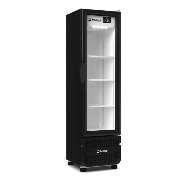 Cervejeira Vertical 244Lts Porta de Vidro Preto CCV144-220V Imbera