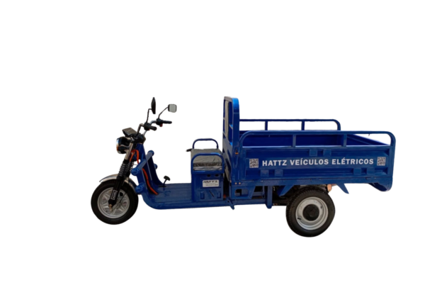 Triciclo Cargo Elétrico TK1200 Azul Hattz