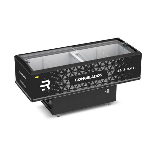 Expositor Ilha Vanguard Top EIVT-2000 Preto 220V - Refrimate