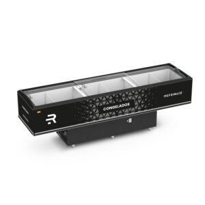 Expositor Ilha Vanguard Top EIVT-3000 Preto 220V - Refrimate