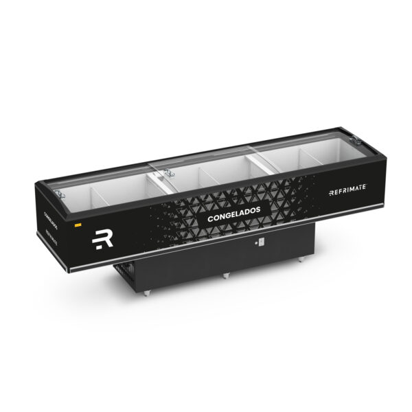 Expositor Ilha Vanguard Top EIVT-3000 Preto 220V - Refrimate