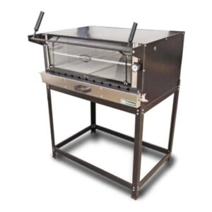 Forno Refratário 95 Gás 80x60cm Linha Economy – Cristal Aço