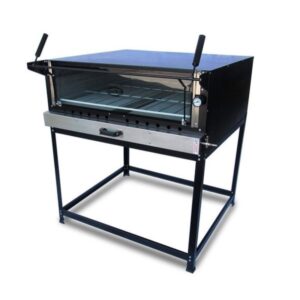 Forno Refratário 110 Gás 95x95cm Linha Economy – Cristal Aço