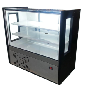 Vitrine Refrigerada 2 Placa Fria 1,20m Quadrada - Newtermisa