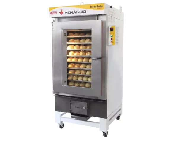 Forno Turbo Lenha 10 Esteiras FCLT10 Venâncio