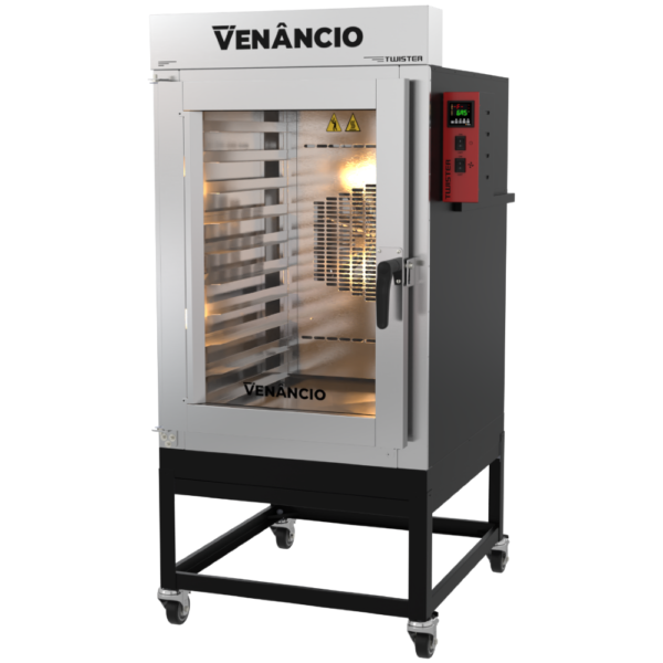 Forno Turbo a Gás 10 Esteiras Twister FVT10G Venâncio