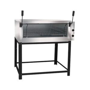 Forno Refratário Elétrico 90 Inox (80x60cm) FERI90 Venâncio