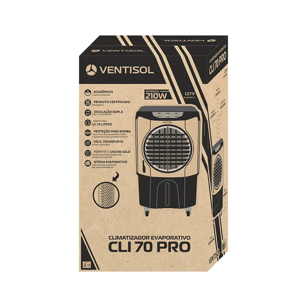 Climatizador de Ambientes CLI-70 PRO Ventisol - Imagem 6