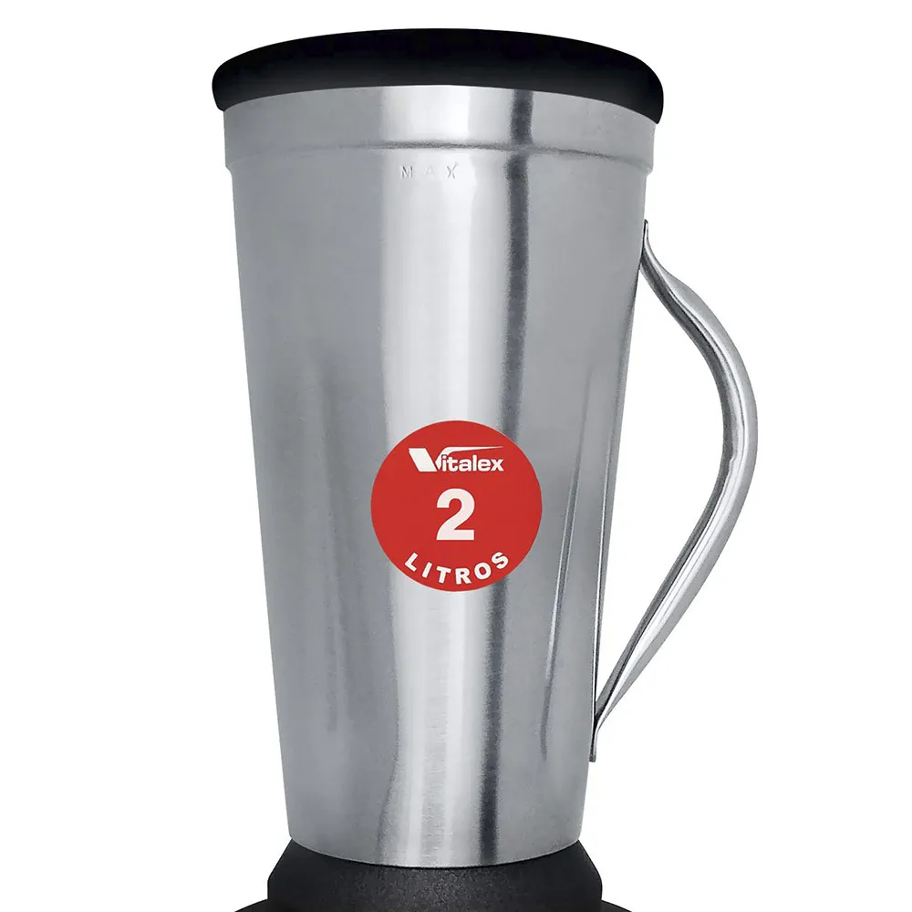 Liquidificador Industrial Baixa Rotação 2 Litros Vitalex - Imagem 2