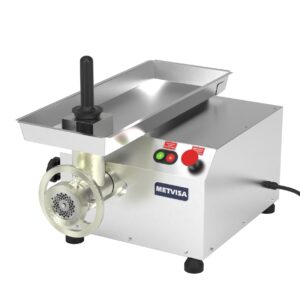 Moedor de Carnes Inox Boca 10 Leve Metvisa