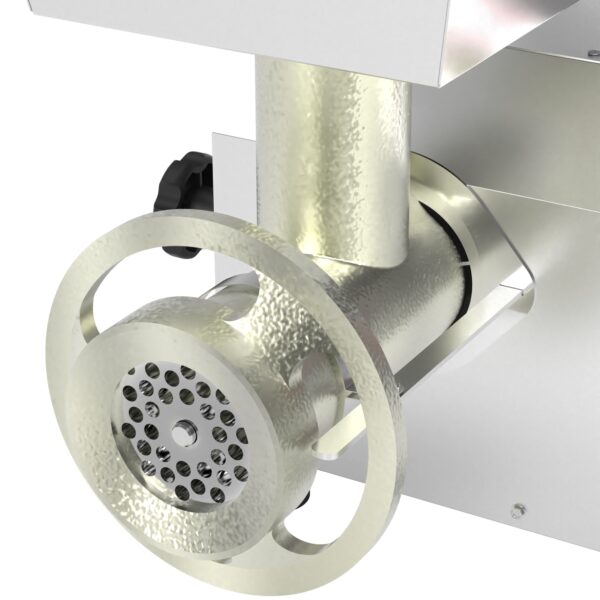 Moedor de Carnes Inox Boca 22 Leve Metvisa - Imagem 4