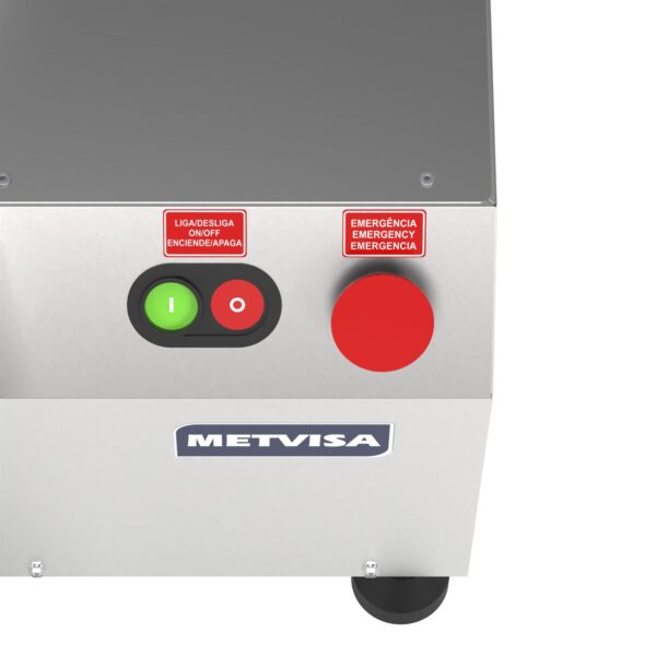 Moedor de Carnes Inox Boca 22 Leve Metvisa - Imagem 3