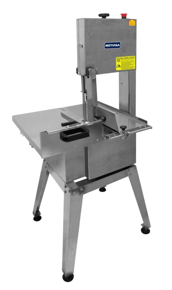 Serra Fita Média com Cavalete 218cm Pintada Motor ¾CV SFMPL-MAX Metvisa - Imagem 2
