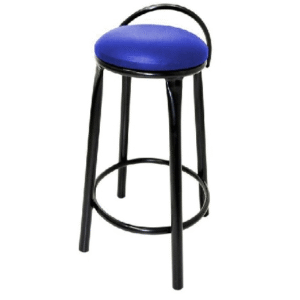 Banqueta Alta com Encosto Rivel
