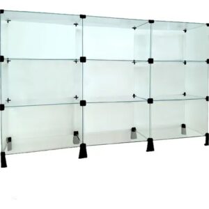 Balcão de Vidro Modulado (1,50m X 1,00m X 0,30m)