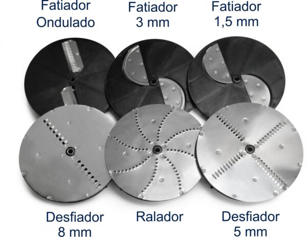 Processador de Alimentos Industrial 6 Discos MPA Metvisa - Imagem 3