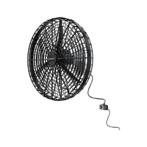 Ventilador Industrial de Parede 100cm 3 Pás 1/2CV Preto 220V Ventisol