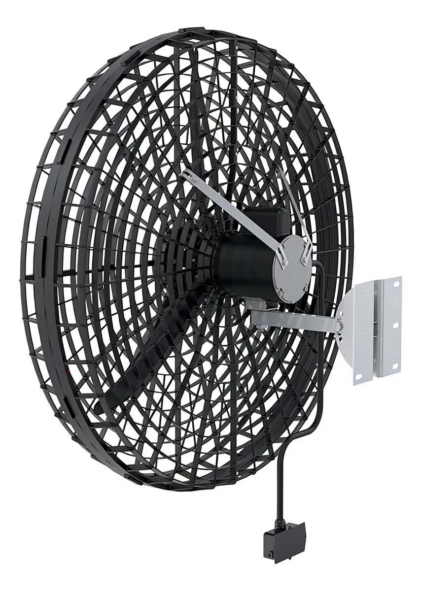 Ventilador Industrial de Parede 100cm 3 Pás 1/2CV Preto 220V Ventisol - Imagem 6