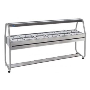 Self Service Térmico Aquecido 12 GNS Luxo Cinza 220v Ibet