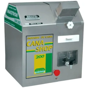 Moenda Cana Elétrica com Rolo Inox Cana SHOP-200 220v Maqtron