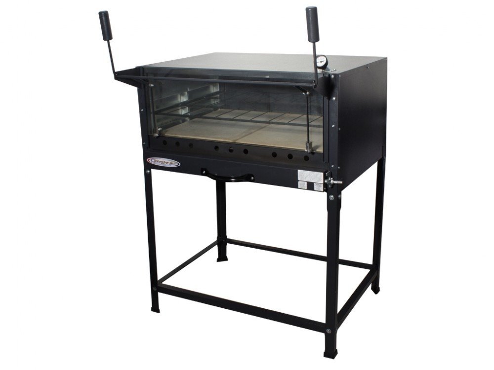 Forno Refratário a Gás 80x62cm Pintado Itajobi