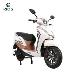 Scooter Elétrica Autopropelida 2 Passageiros Branca RIOS