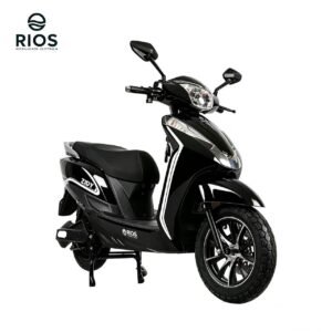 Scooter Elétrica Autopropelida 2 Passageiros Preta RIOS