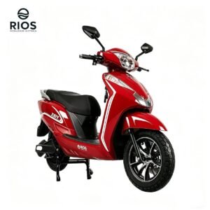 Scooter Elétrica Autopropelida 2 Passageiros Vermelha RIOS