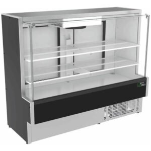 Vitrine Refrigerada Ar Forçada 140cm Preto VBVEC14 220V Venâncio